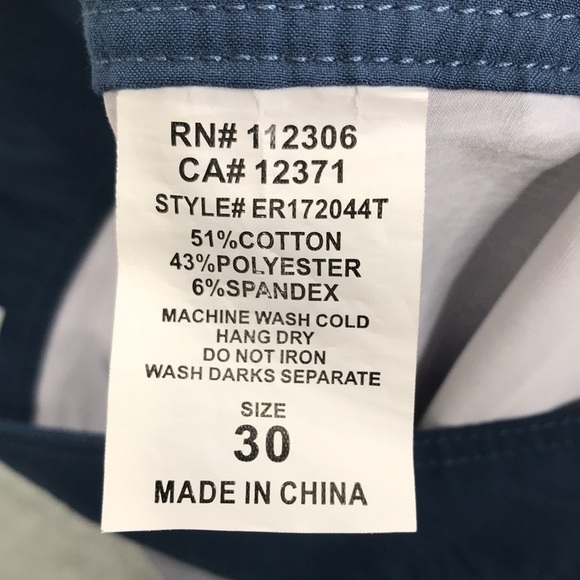 Ezekeil Gray and Blue Board Shorts Size 30 - Picture 7 of 10